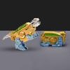 Deformation Animal Spinner Fidget Toy Portable Stress Relief Fingertip Mechanical Gyro Robot Wolf Dinosaur Leopard Spinning Top Toy Kids Birthday Gift