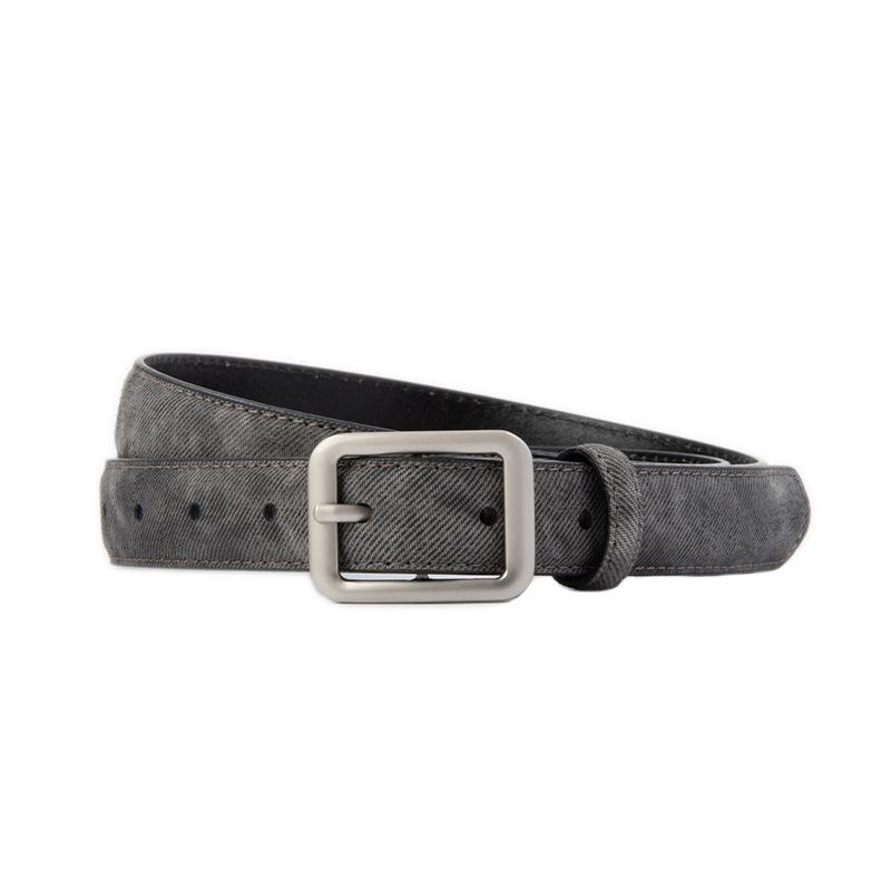 Leather Women'S Belt Cowhide With Jeans Casual Pants Women'S Belt