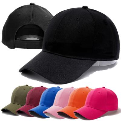 Plain Baseball Cap Adjustable Snapback Hats For Women Men Hip Hop Cap Street Dad Hat