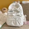 Schoolbag1011 new Korean ins schoolbag junior high school high school girls college students high value backpack bow backpack