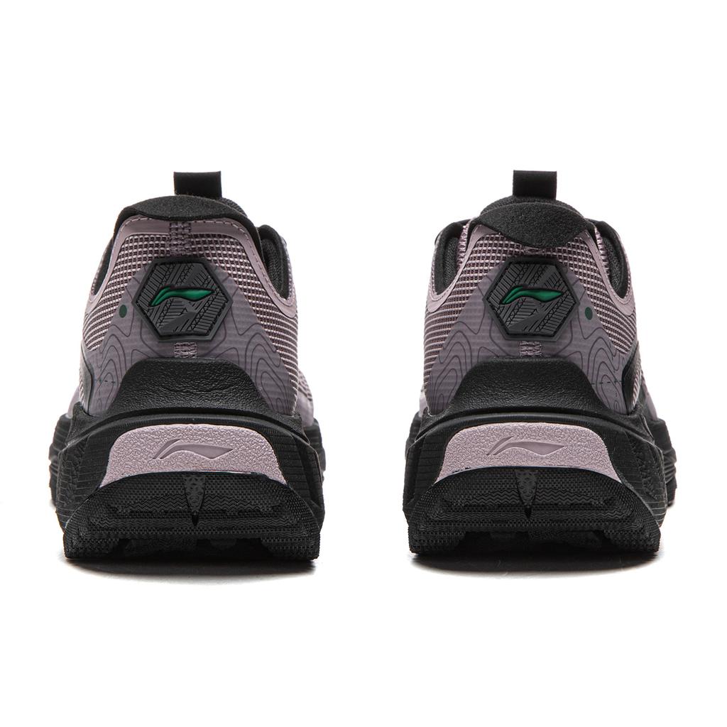 Li Ning Chuo Ye V2 Cushioning Slip Resistant Abrasion Resistant Rebound Low Top Trail Running Shoes Women's ARSW124-1