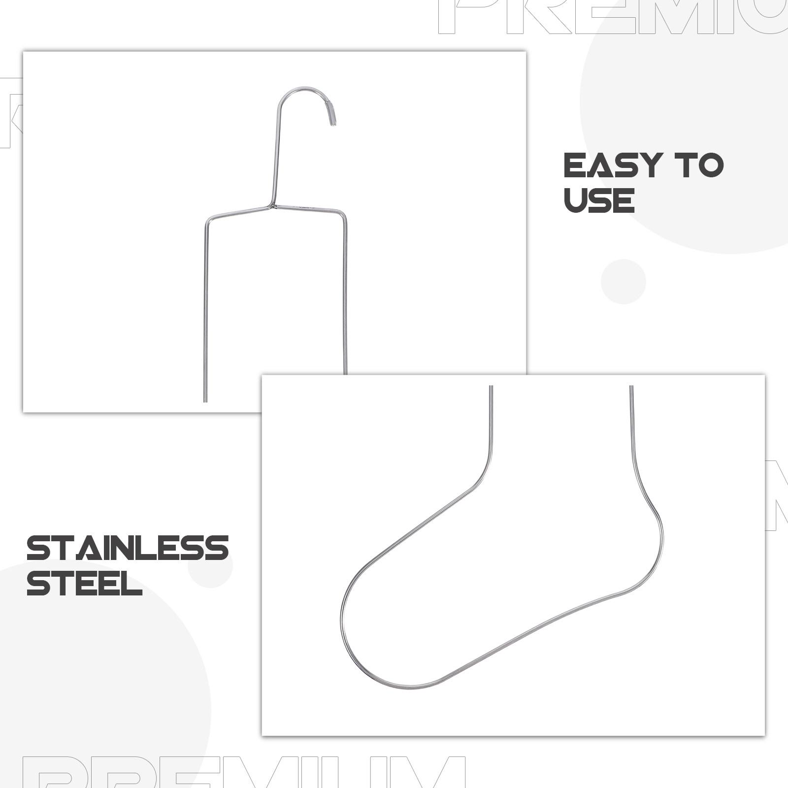 

2Pcs Metal Sock Blockers Sock Drying Hanger for Knitting Crochet Socks Display Organizer Rack Foot Display for Socks 31X14.5X0.3CM