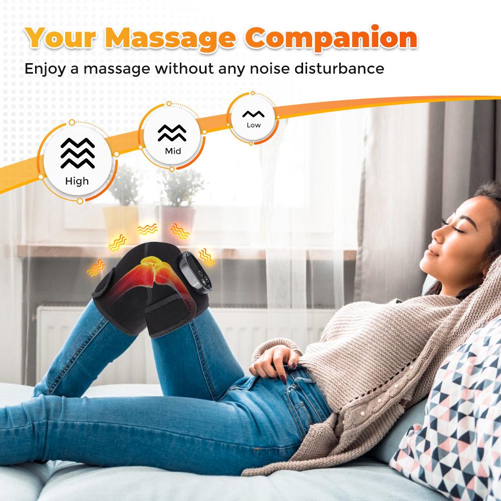 Cross-border Heating & Vibration Massage Therapy Pad for Knees, Shoulders, Elbows.