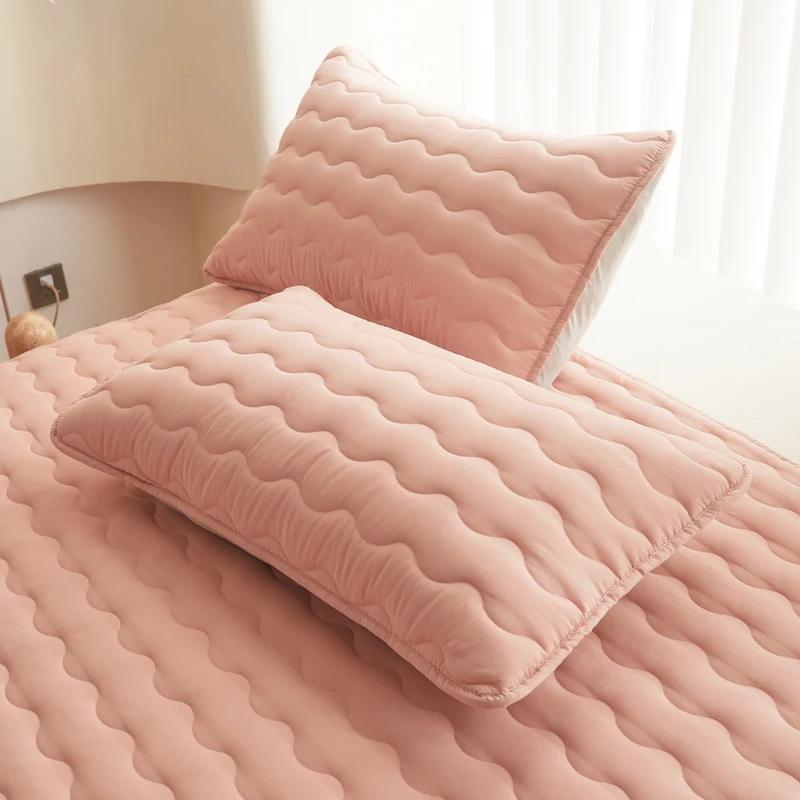 2 Pieces Cotton Pillowcase Machine Washable Pillow Cover Bedroom Decor Suitable for With Children Just Pillowcase ,No Pillow