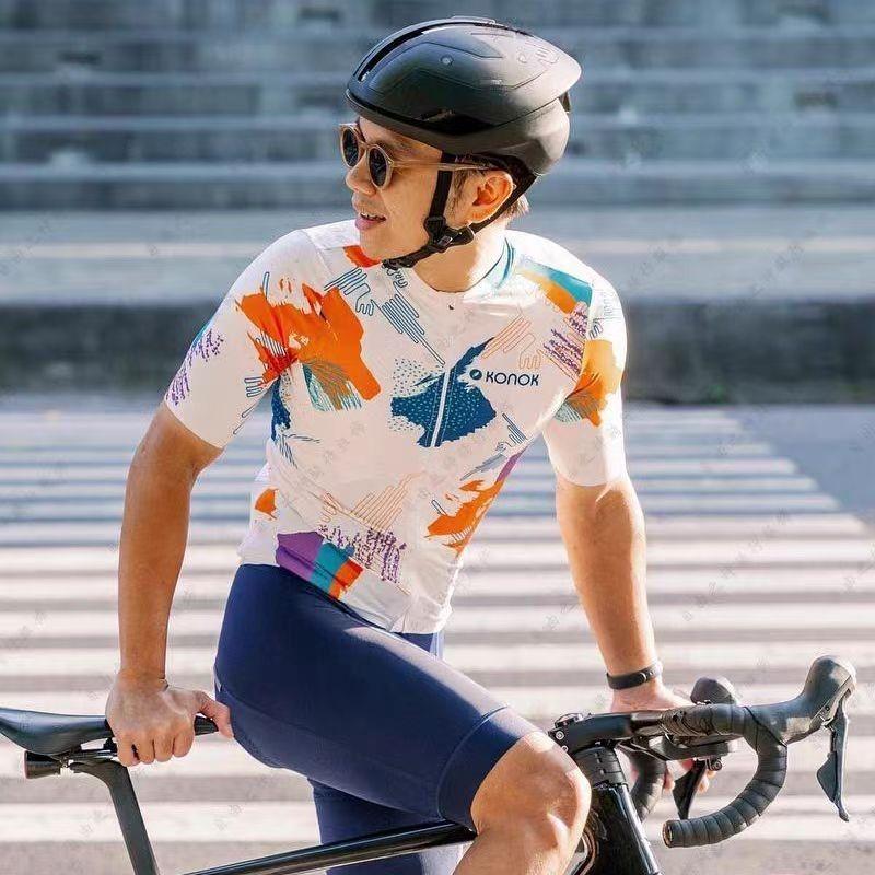 2024New Summer Quick-Dry Cycling Jersey for Men and Women, Short Sleeve Road Bike Cycling Top, Bicycle Riding Gear, Couple's Cycling Jersey