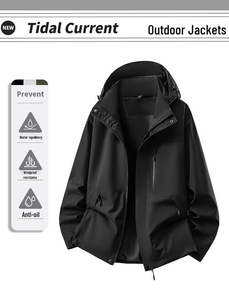 Unisex Windproof Waterproof Mountaineering Jacket