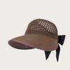 Summer Openwork Straw Sun Hat: Versatile, Casual, Sun-Protective, Breathable, Adjustable, Wide-Brimmed Outdoor Hat
