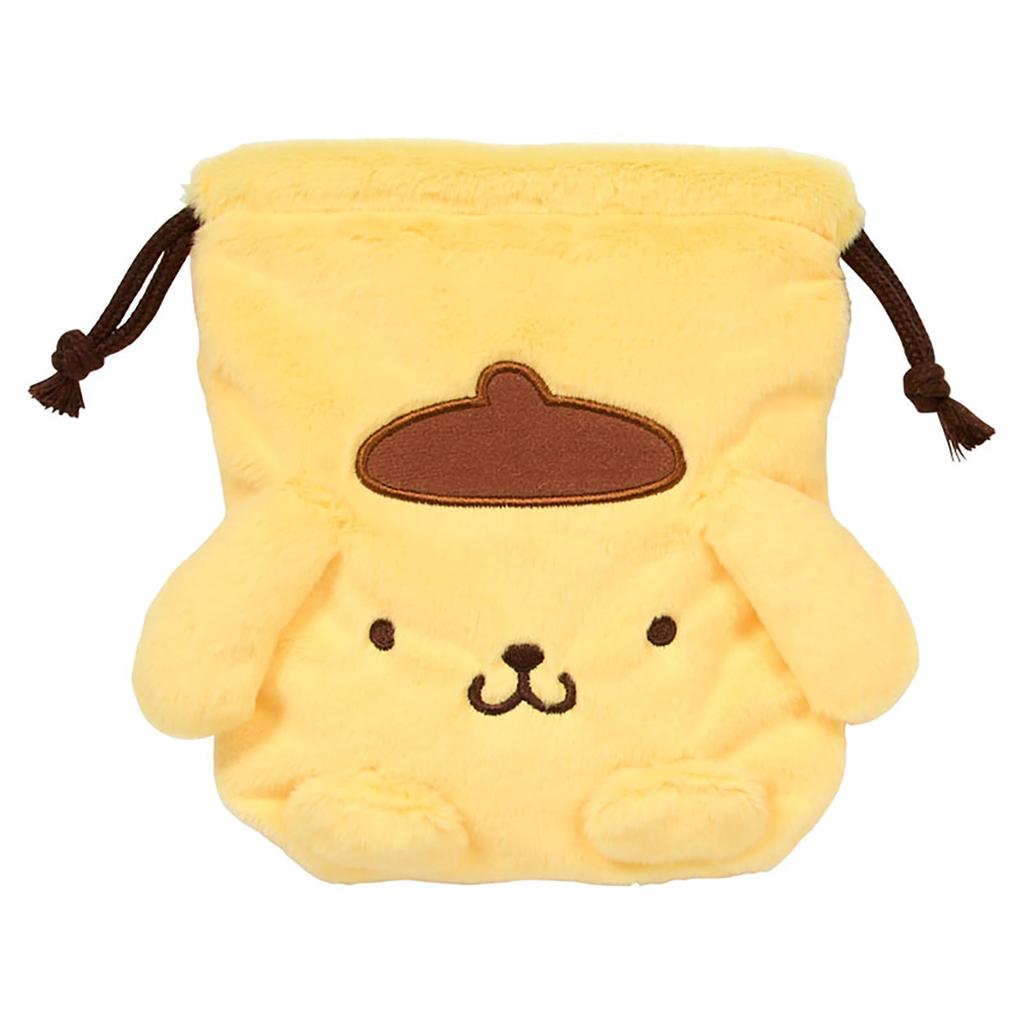Sanrio Pompompurin Drawstring Pouch Set of 2 with Favorite Friend Age 3 and Up 866890