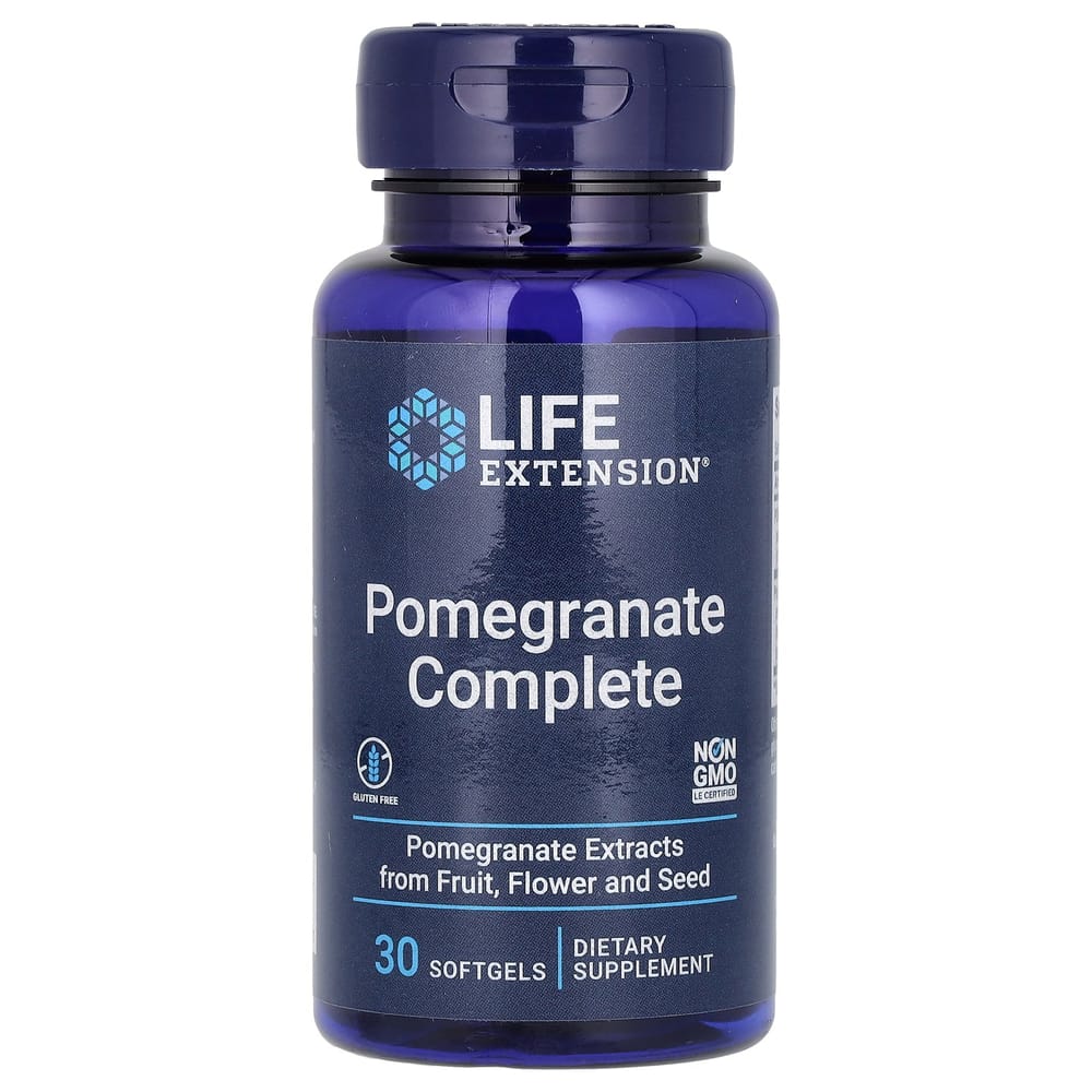 Life Extension Pomegranate Complete Softgels, 30 Count