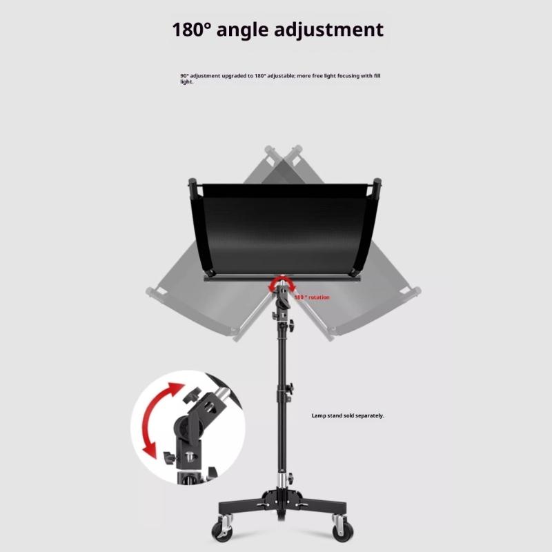 U Shaped Curved Photography Reflector Professional Studio Reflective Screen For Portrait Product Wedding Photography