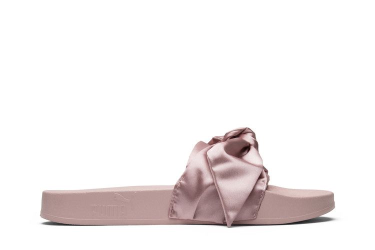 Klapki damskie Puma Bow Slide Rihanna Fenty Różowe (Kobiety) Srebrny Różowy/Srebrny Puma