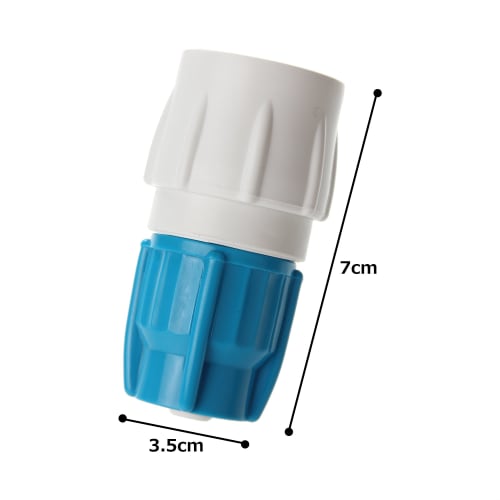 IRIS OHYAMA Hose Parts Pressure Resistant One Touch Connector Aqua Blue 912-O-N