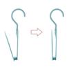1Pc Hat Hook Storage Rack Scarf Ties Silk Belt Shelf Holder Hanger Hat Bag Strap Belt Clothes Rack Organize Storage Racks