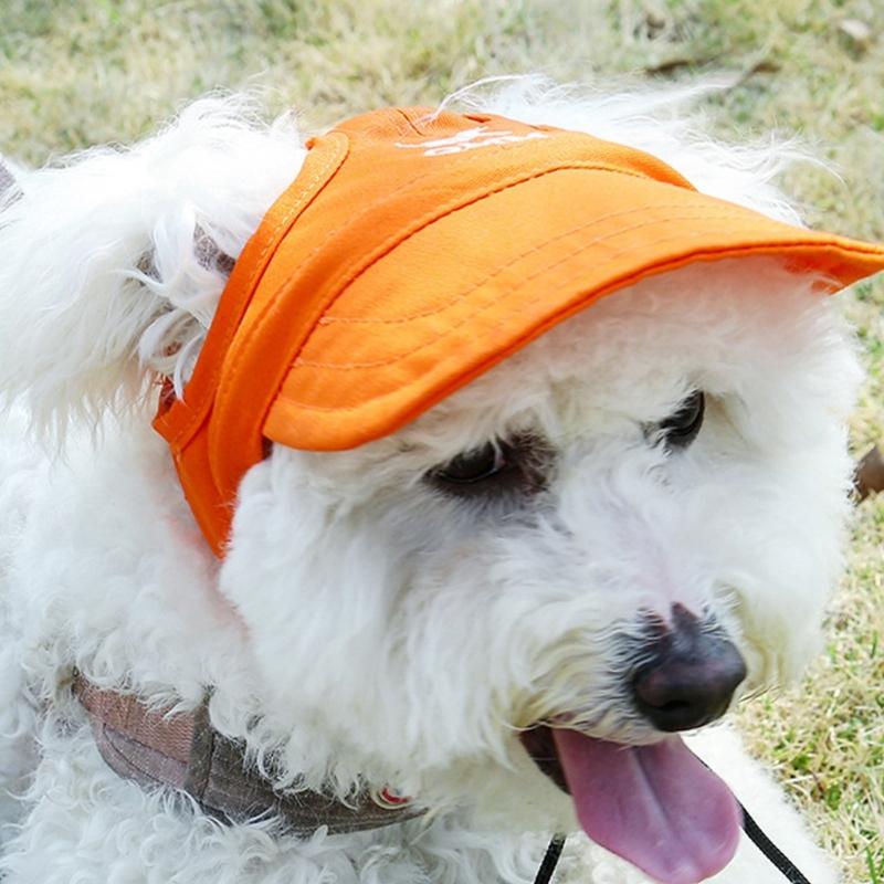 Sunproof Pet Outdoor Cap Comfortable Sun Hat For Dog Cats With Ventilated Ear For Daily Wear Walking Hiking Headwears