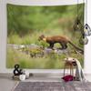 Cute Mink Animal Decorative Tapestry Home Wall Living Room Office Decorative Tapestry