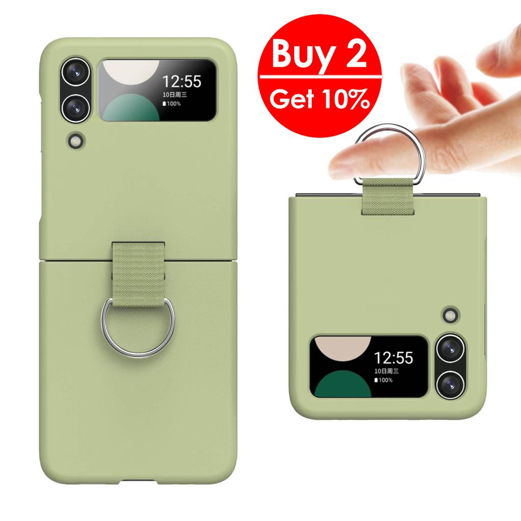 Anti-Scratch Mag Safe Ring Case for Samsung Galaxy Z Flip 3 4 5 6 5G Non-Slip Wireless Charging Cover for Samsung Z Flip3