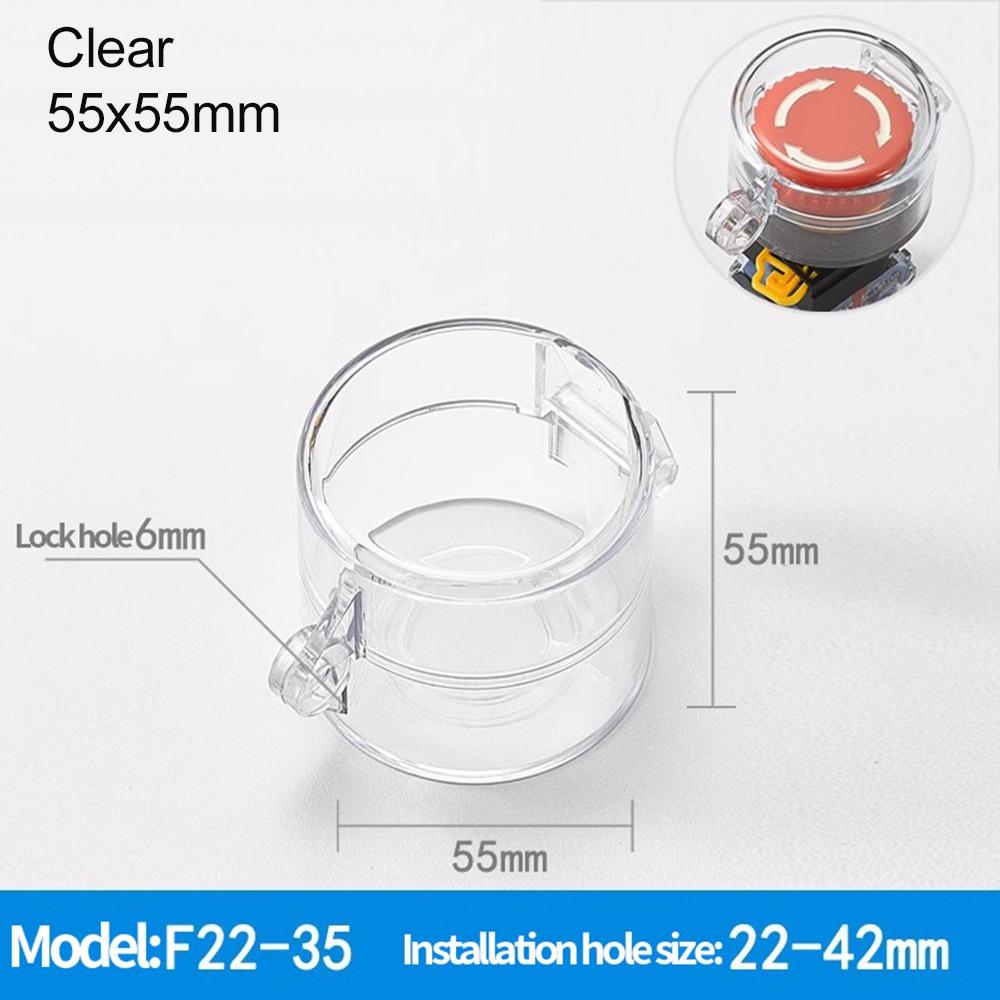 1Pcs Waterproof Push Button Switch Protective Cover for Preventing Accidental Wrong Operation
