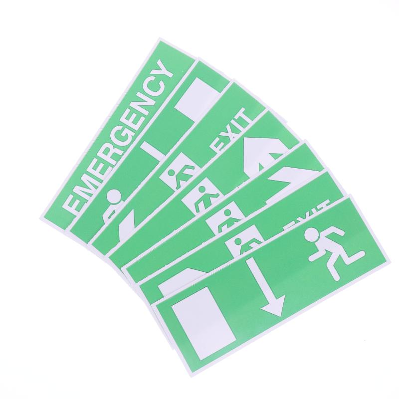 1/3Pcs Doors Stairs Home Garage Bumper Waterproof Warning Signage New Design Safety Signage Car Parts