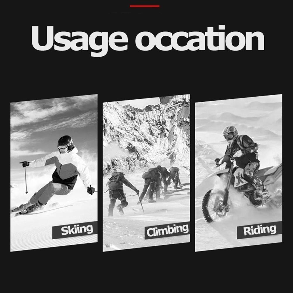 Winter Cycling Windproof Warm Gloves Waterproof Outdoor Bike Skiing Hiking Motorcycle Riding Gloves For Touch Screen Full Finger