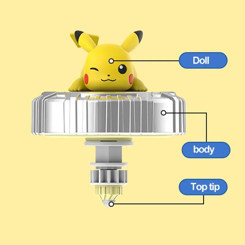 Pokemon Arena Kollektion Kreisel Ball Aktivitätskampf Pokeball Box Anime Figur Pikachu Glumanda Schiggy Mew Evoli entworfen für Spielzeug Kind