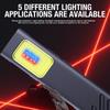 Security flashing work light warning light strong light mini portable outdoor maintenance emergency EDC flashlight knife cap cli