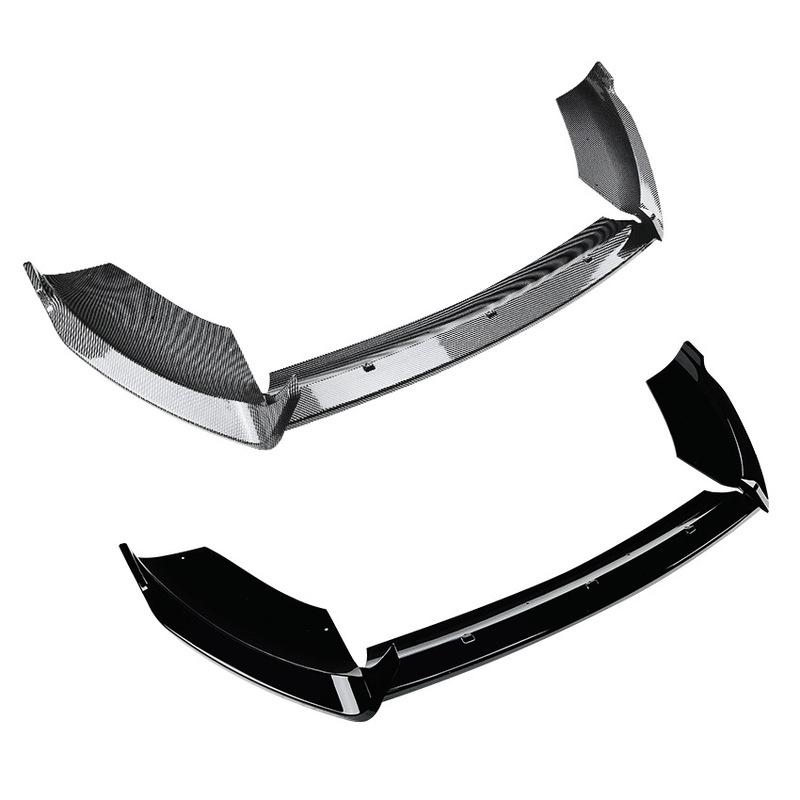 For Ford Fiesta MK6/7 ST 2012-2017 Front Bumper Splitter Spoiler Lip Wind Knife Diffuser Guard Protector Cover BodyKit Exterior