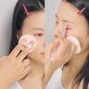 Sametová houbička na pudr – pudr na zafixování make-upu – pudrový make-up šetrný k pokožce pro vizážisty