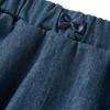 MIKIHOUSE HOT BISCUITS Skirted Pants 110cm Navy x Gray 73-3205-570