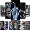 For Samsung Galaxy A05 F05 M05 Case A 05 Coque Black Silicone TPU Soft Back Cover Case For Samsung Galaxy A06 M06 F06 Phone Case