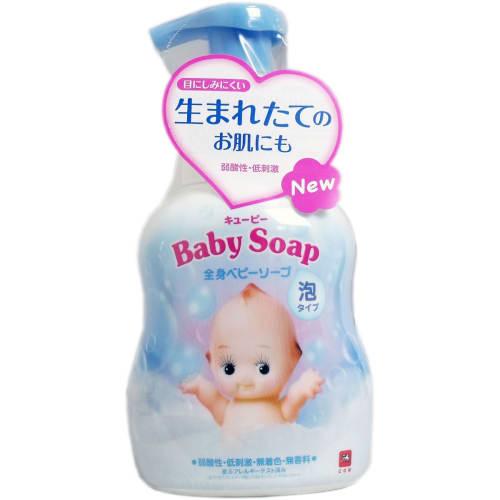[Bulk Purchase] Kewpie Baby Soap (Foam Type) Pump 400ml X 2 Sets