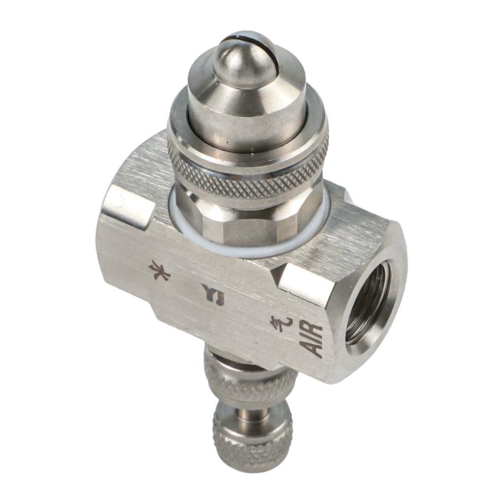 Industrial Adjustable Stainless Steel Spray Nozzle for High Pressure Air and Water Mixing In Cooling and Humidification Setups