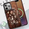 TWD T-The Walking Dead Phone Case For Magnetic Wireless Charge  Cover For iphone 16 15 14 13 12  11 Pro Max Plus Coque