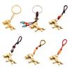 Vintage Lucky Horse Bag Pendant Feng Shui Weaving Key Chains Chinese Zodiac Key Ring  Jewelry Gift