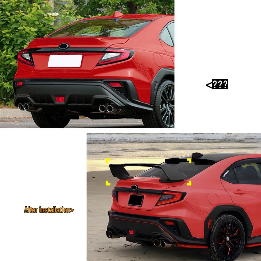 2022+ Subaru WRX STI VB Tail Wing Spoiler: Cross-Border Exterior Modification