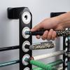 Fishing Rod Rack WallMounted Holder Horizontal for Anglers, Fishermen, Garage, Workshop