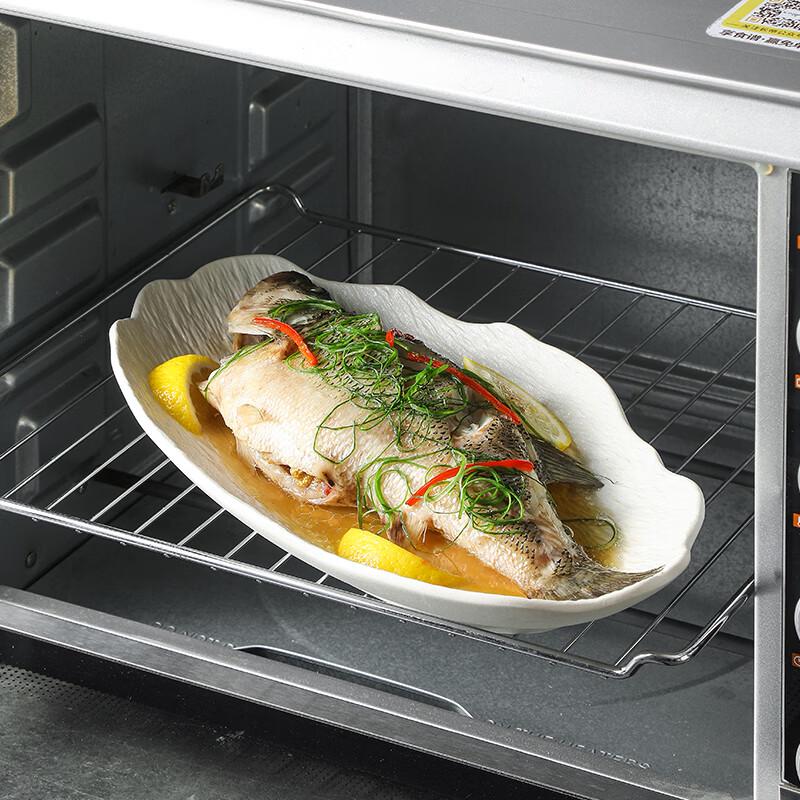 Creative Nordic Irregular Ceramic Fish Plate