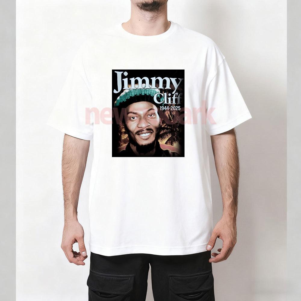 Jimmy Cliff RIP 1944 2025 Graphic T Shirts RIP Jimmy Cliff Thank You for The Memories Tshirt Woman Man Fans Cotton Shortsleev S