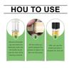 150ml 5fl oz Pressure Washer Pump Saver Flexible Pour Hose Pump Crankcase Oil Saver Antifreeze Agent Protects Equipment
