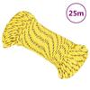 152597 vidaXL Boat Rope Yellow 5 Mm 25 M Polypropylene