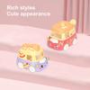 4pcs Fast Food Alloy Cars Dessert Cartoon Food Metal Cars, Children's Toy Decoration, Halloween and Christmas Gift for Boys and Girls