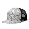 Cotton Mesh Baseball Cap With Wide Brim Sun Hat For Summer Outdoor Activities