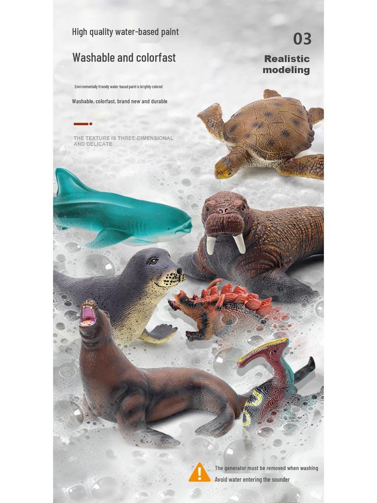Large Soft Rubber Tyrannosaurus Rex Dinosaur Toy for Kids