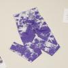 Women Tie Dye Leggings Seamless High Waist Yoga Pants Butt Lift Tummy Control Gym Tights Quick Dry Workout Bottom