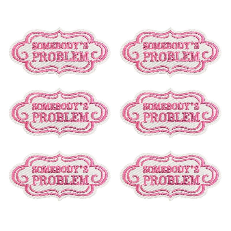 10pcs /Lots Western Cowboys Embroidered Patches Letter Patch Iron On Patches For Clothing Thermoadhesive Patches Jackets Hats Diy 