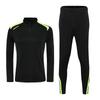 Unisex Half-Zip Long-Sleeve Football Training Set for Kids & Adults