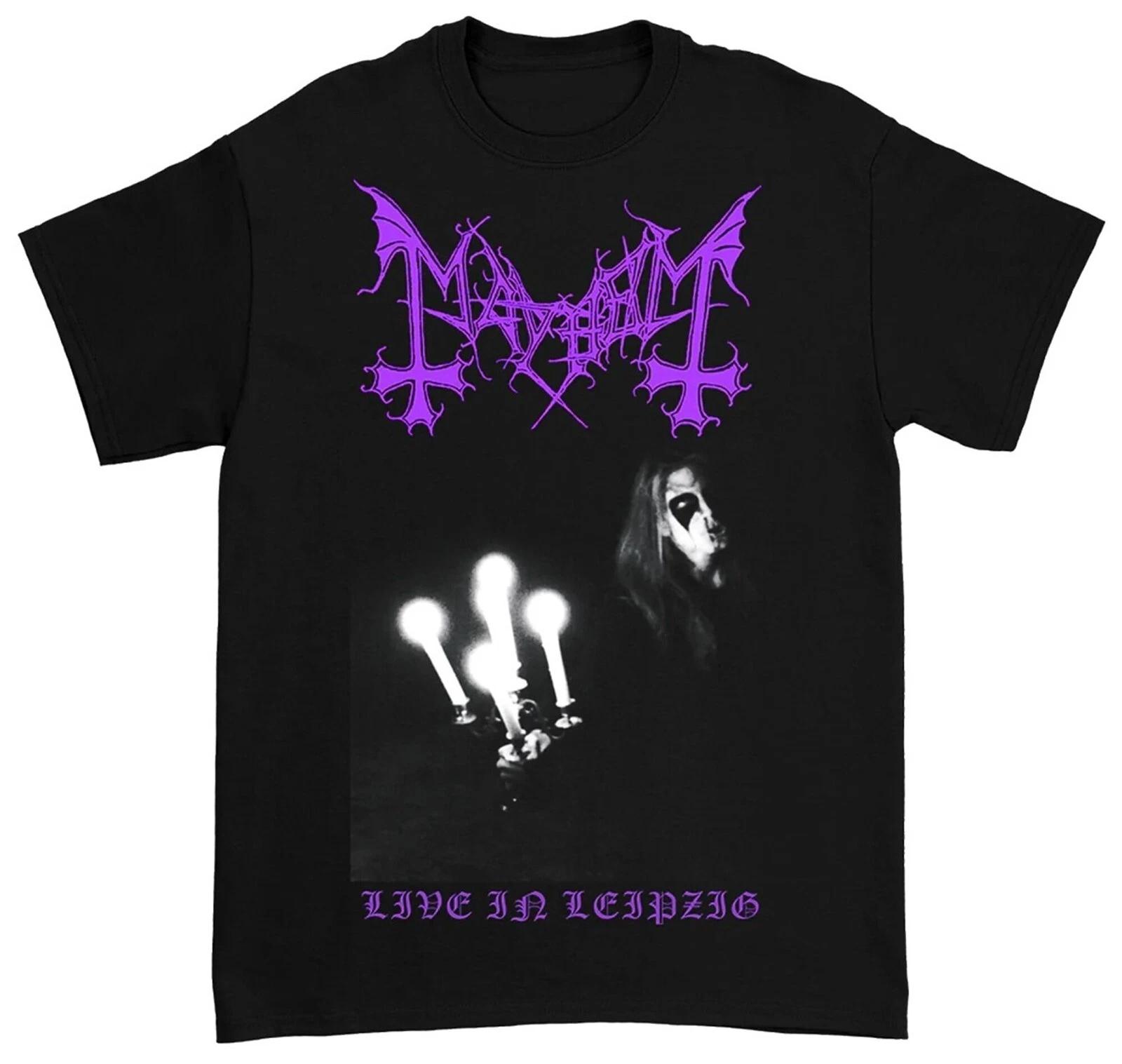 MAYHEM cd cv LIVE IN LEIPZIG Official SHIRT 3XL New mysteriis chimera ordo grand S