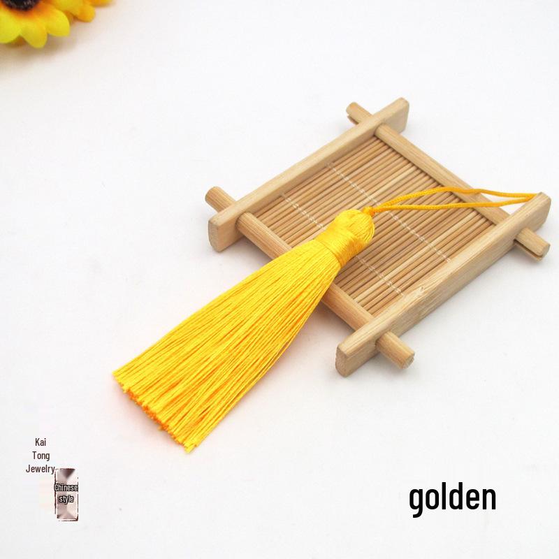 8cm Closed Loop Hanging Cord: Chubby Bookmark & Pillow Tassel