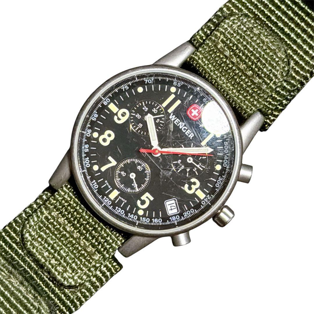 Used Wenger Wenger Watch Command Qingdao Model Dancing Investigation Line