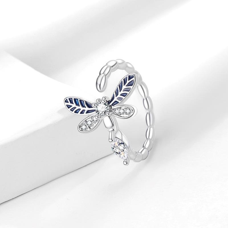 Copper Ring Classics Zircon For Women Luxury Shining Beautiful Ring Fashion Wedding Party Women Jewelry