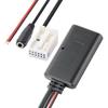 Bluetooth-compatible  Audio Adapter Aux MIC Cable W/ Microphone For Mercedes W245 W203 W209 High Quality Material